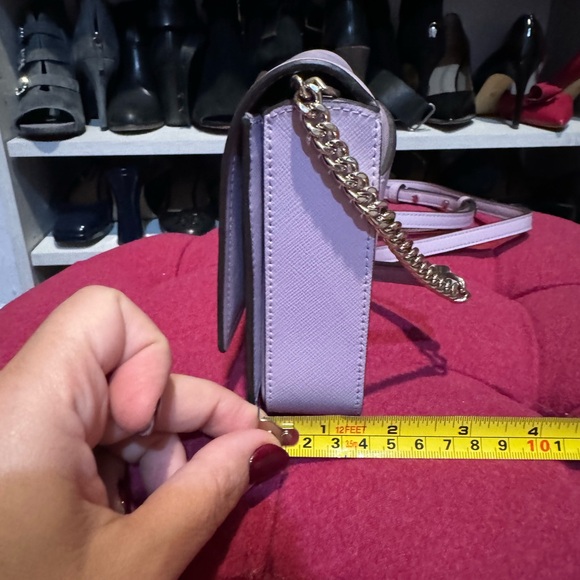 Kate Spade lilac wallet on a chain - Picture 7 of 8